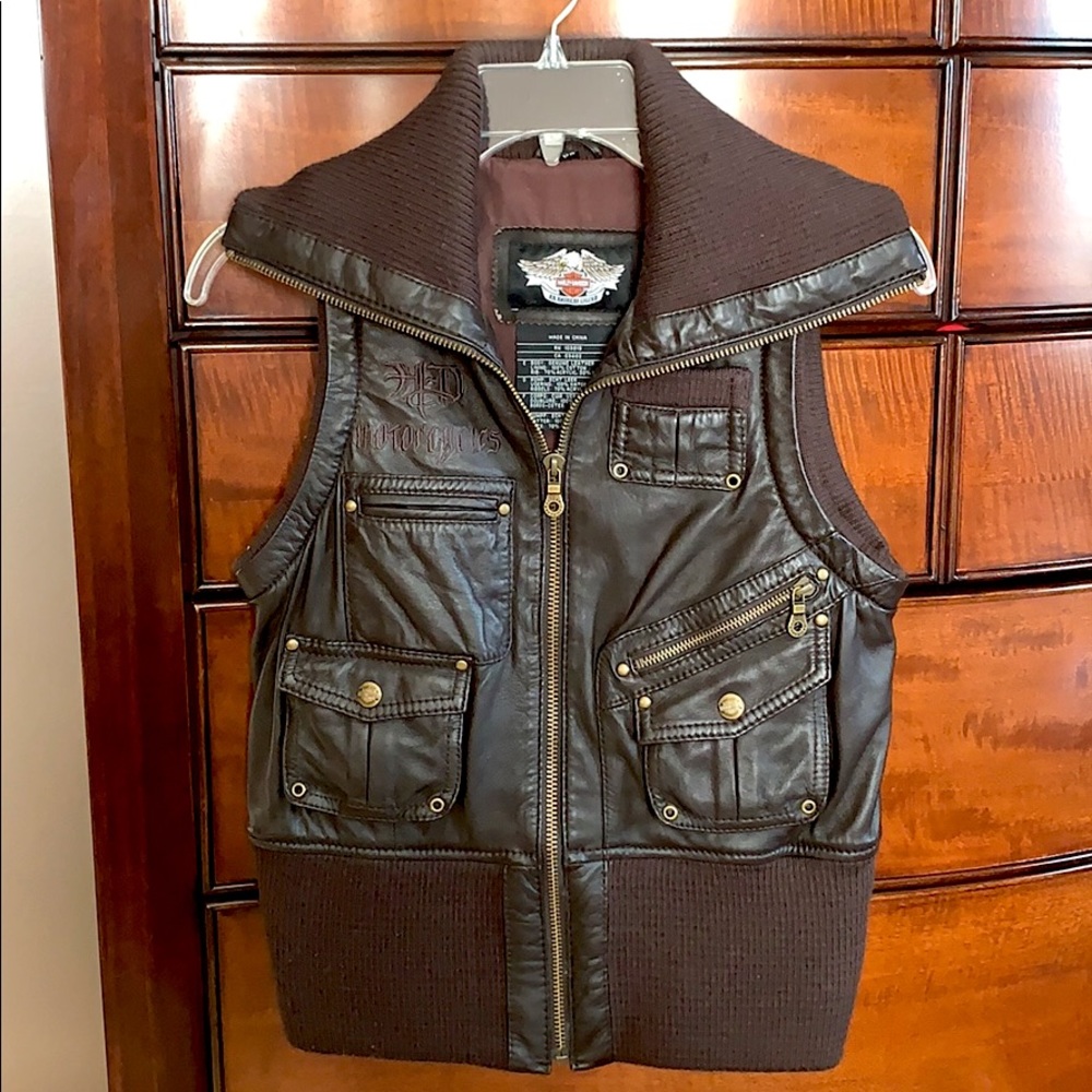 Harley Davidson Leather Vest